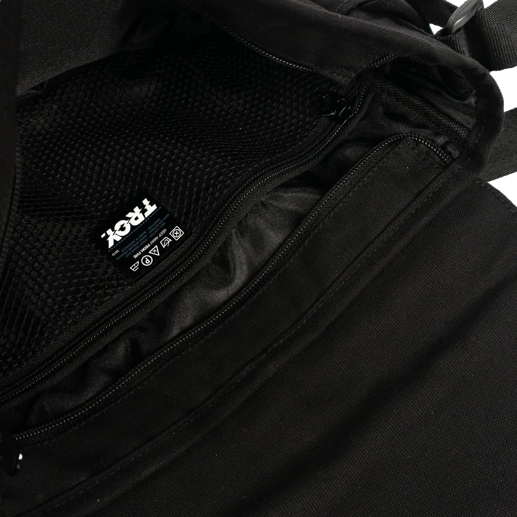 Troy Company Sling Bag Messenger Bag Globe Buz - Tas Selempang Hitam SBD 3423