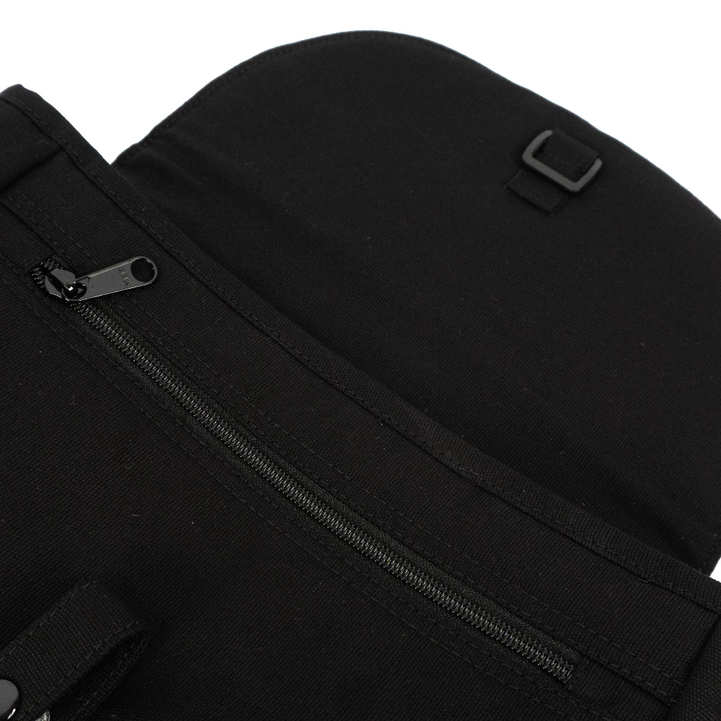 Troy Company Sling Bag Messenger Bag Globe Buz - Tas Selempang Hitam SBD 3423