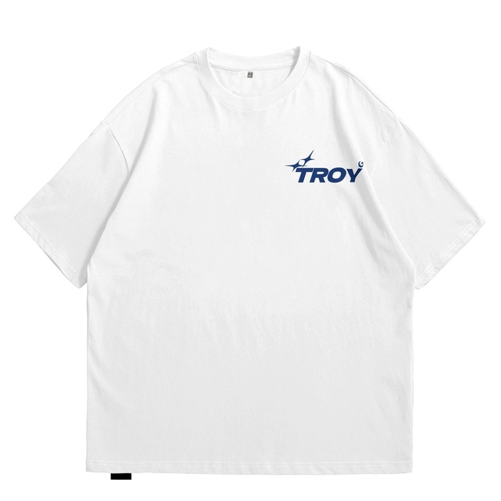 Troy Company Tshirt Sage Green Flouer - Kaos Lengan Pendek Kaos Hijau Sage MTD 3519