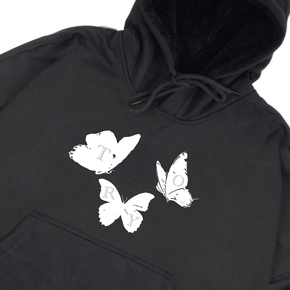 Troy Company Jacket Cagoule Black STOP - Jaket Cagoule Anorak Hitam JCG 3439