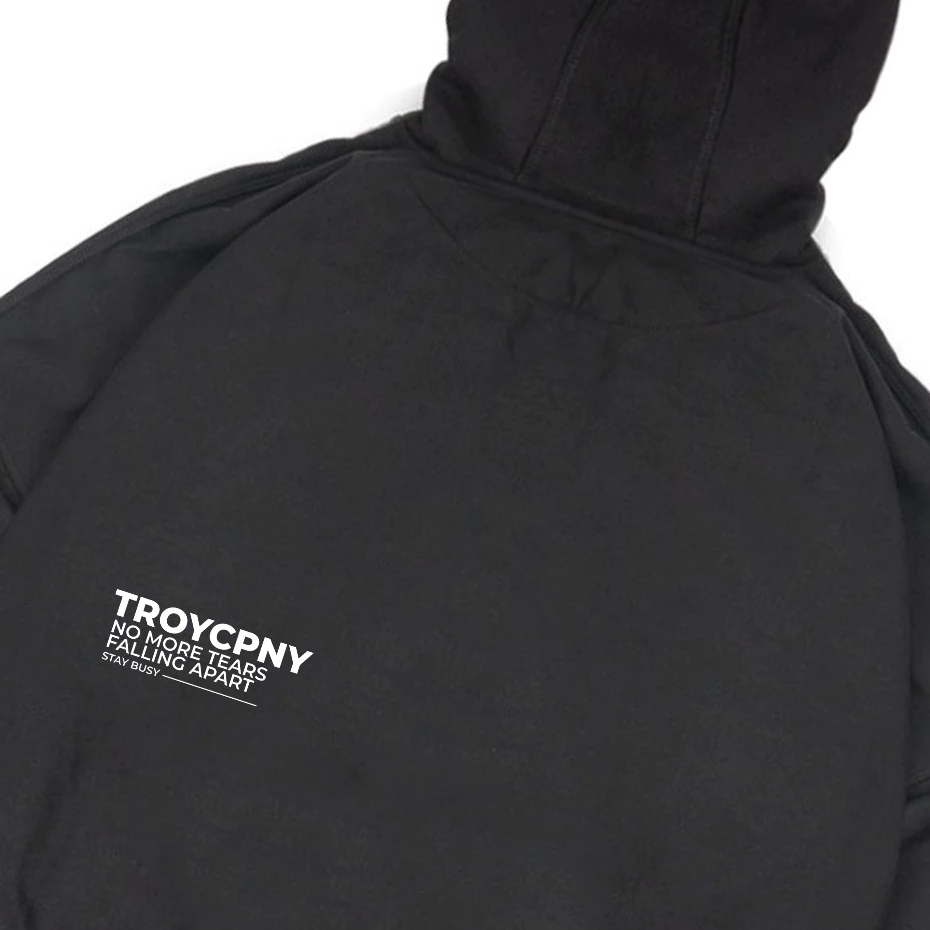 Troy Company Jacket Cagoule Black STOP - Jaket Cagoule Anorak Hitam JCG 3439
