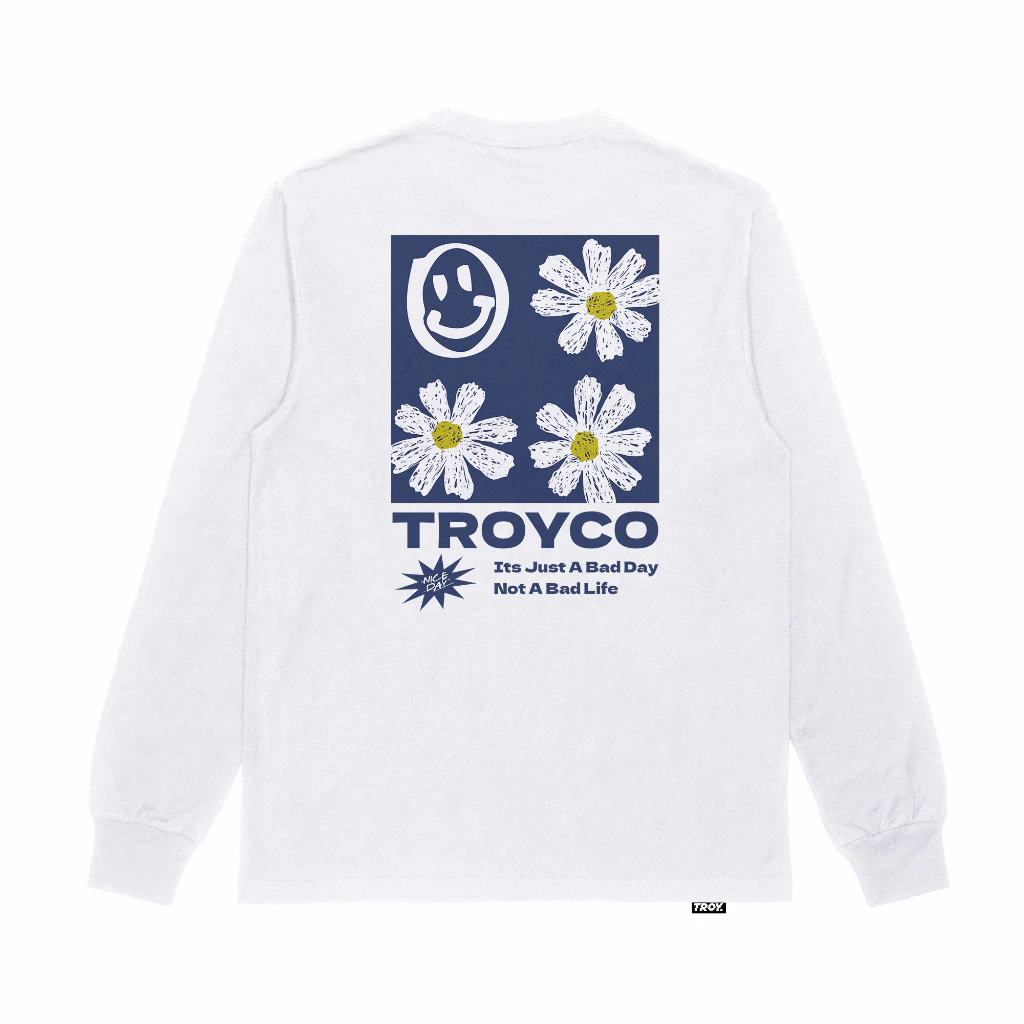 Troy Company Tshirt Army Green Born to Ride - Kaos Lengan Pendek Kaos Hijau Army MTD 3523