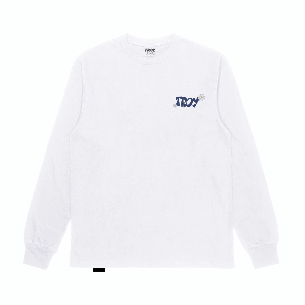 Troy Company Tshirt Army Green Born to Ride - Kaos Lengan Pendek Kaos Hijau Army MTD 3523